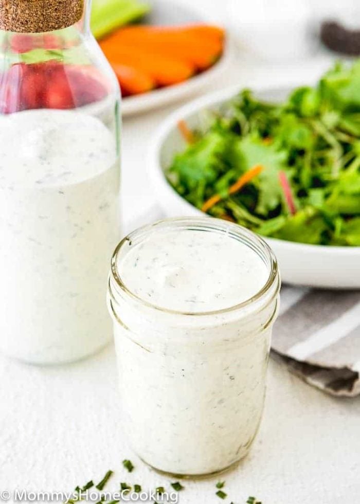 Easy Homemade Eggless Ranch Dressing - Mommy's Home Cooking