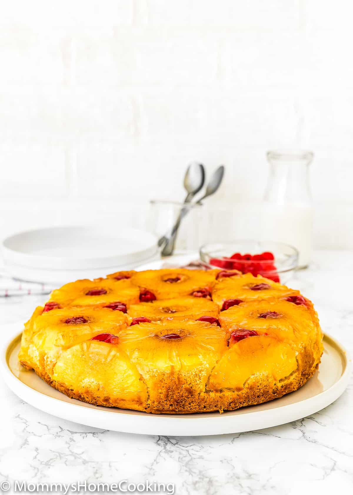 Gluten-Free Pineapple Upside Down Cake {Dairy-Free Option} - Mama