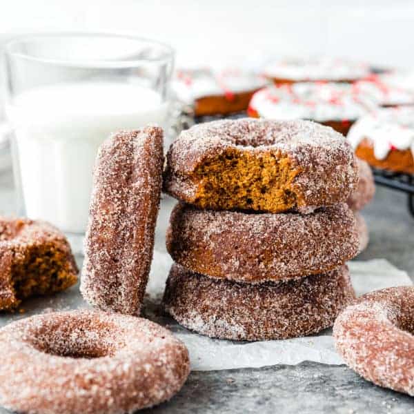 Eggless Gingerbread Donuts - Mommy's Home Cooking