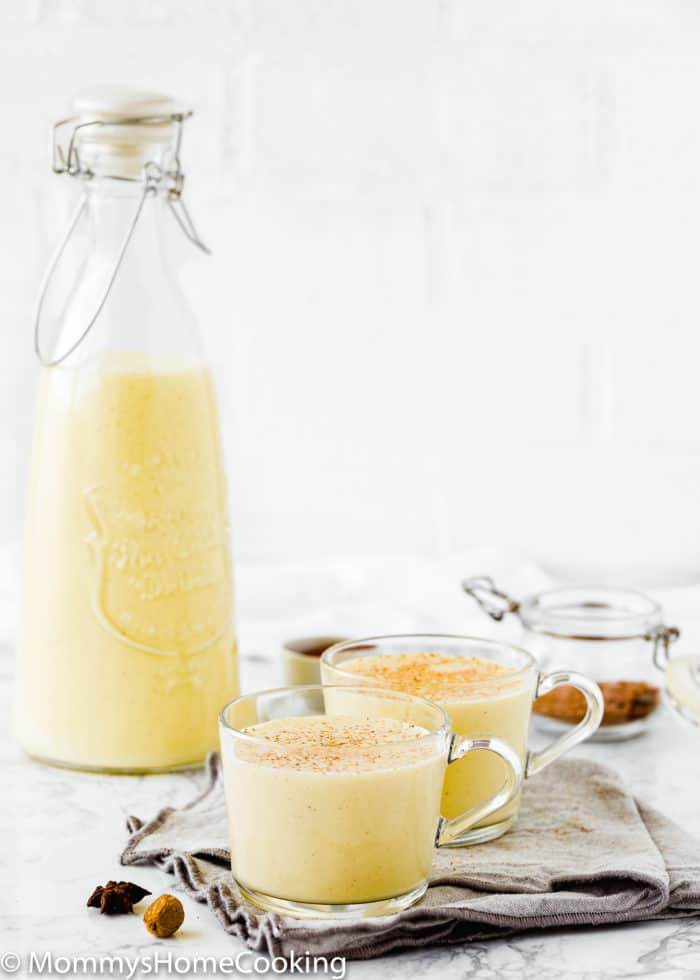 Homemade Eggless Eggnog Mommy's Home Cooking