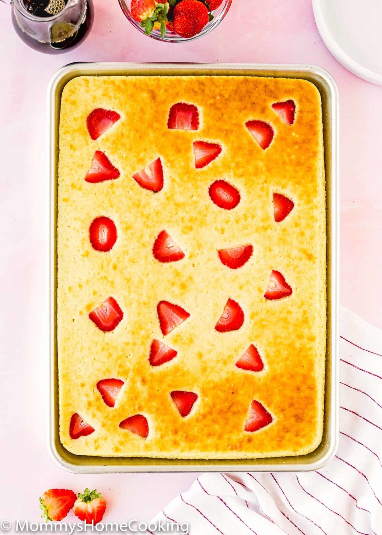 Easy Eggless SheetPan Pancakes Mommy's Home Cooking