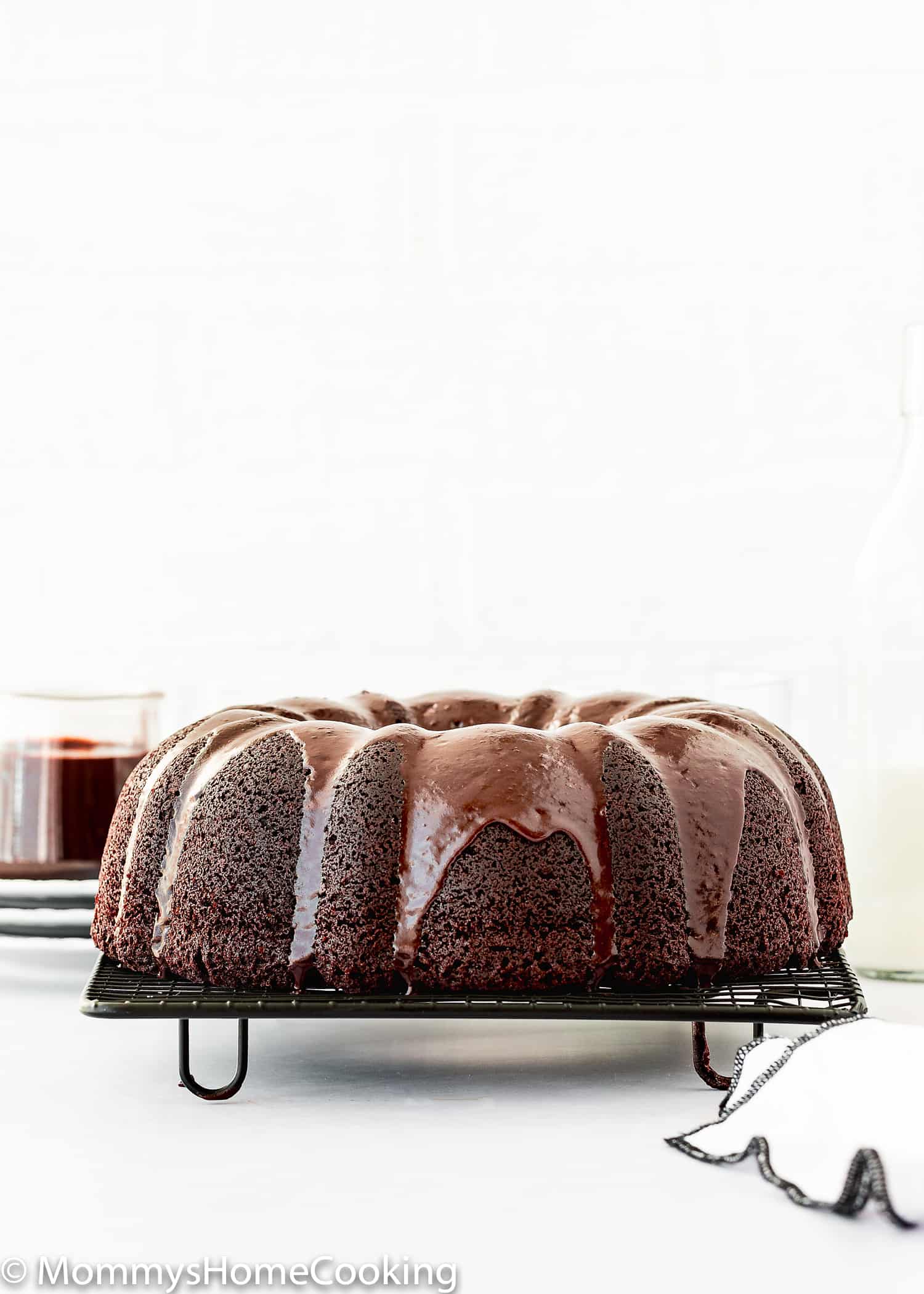 Eggless Chocolate Bundt Cake - Mommy's Home Cooking