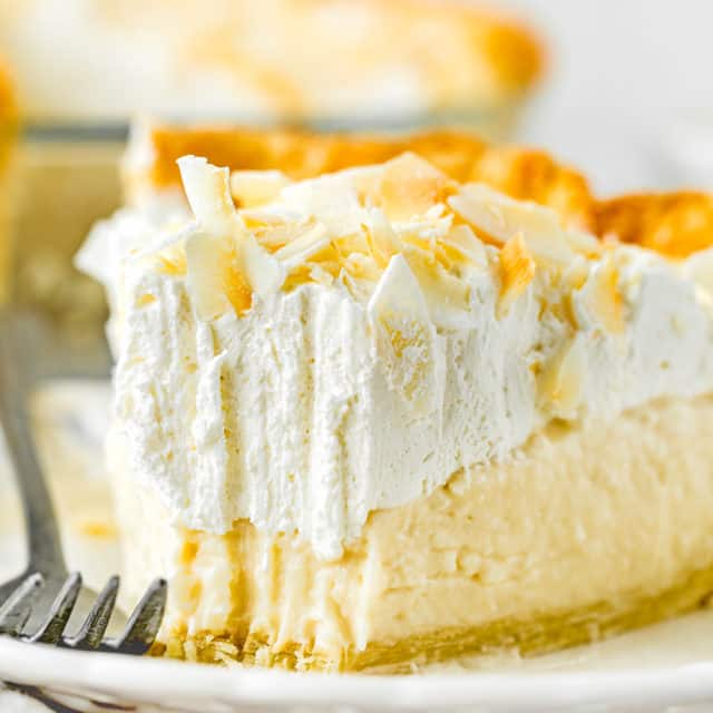 Easy Eggless Coconut Cream Pie (from scratch) - Mommy's Home Cooking