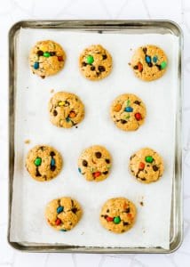 how to make Eggless Monster Cookies step 9