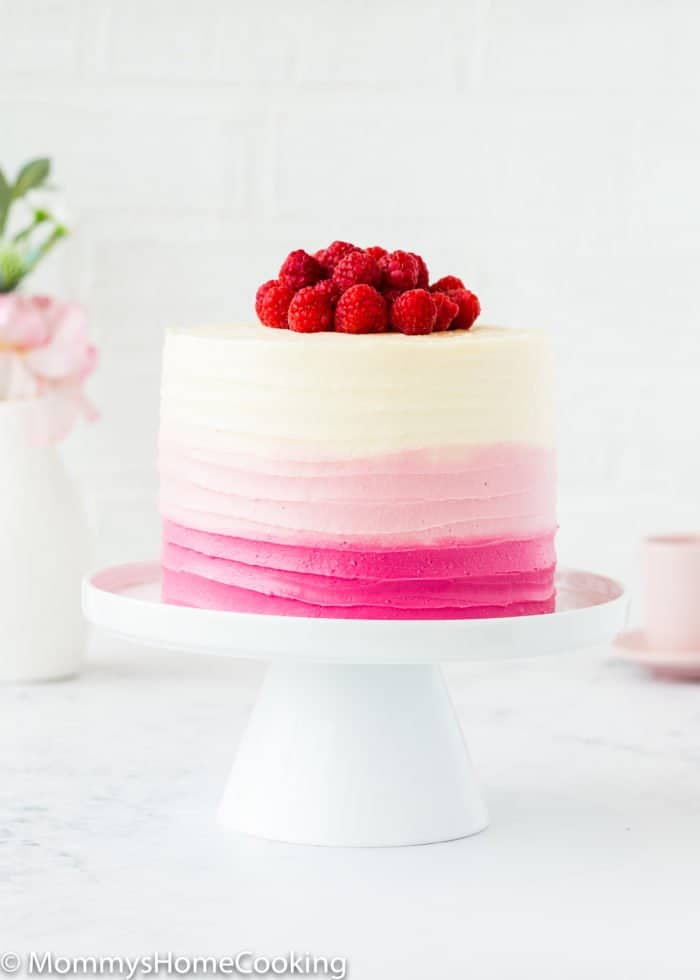 How To Stack A Layer Cake For Beginners Ombre 1