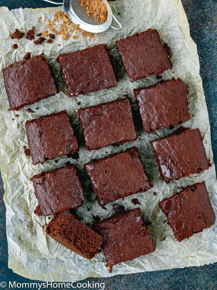 Best Eggless Cakey Brownies Mommy's Home Cooking