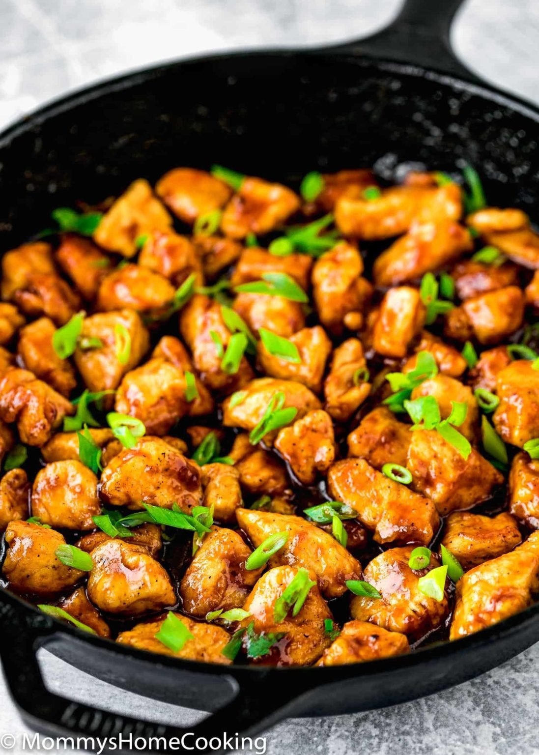Easy Sticky Bourbon Chicken - Mommy's Home Cooking