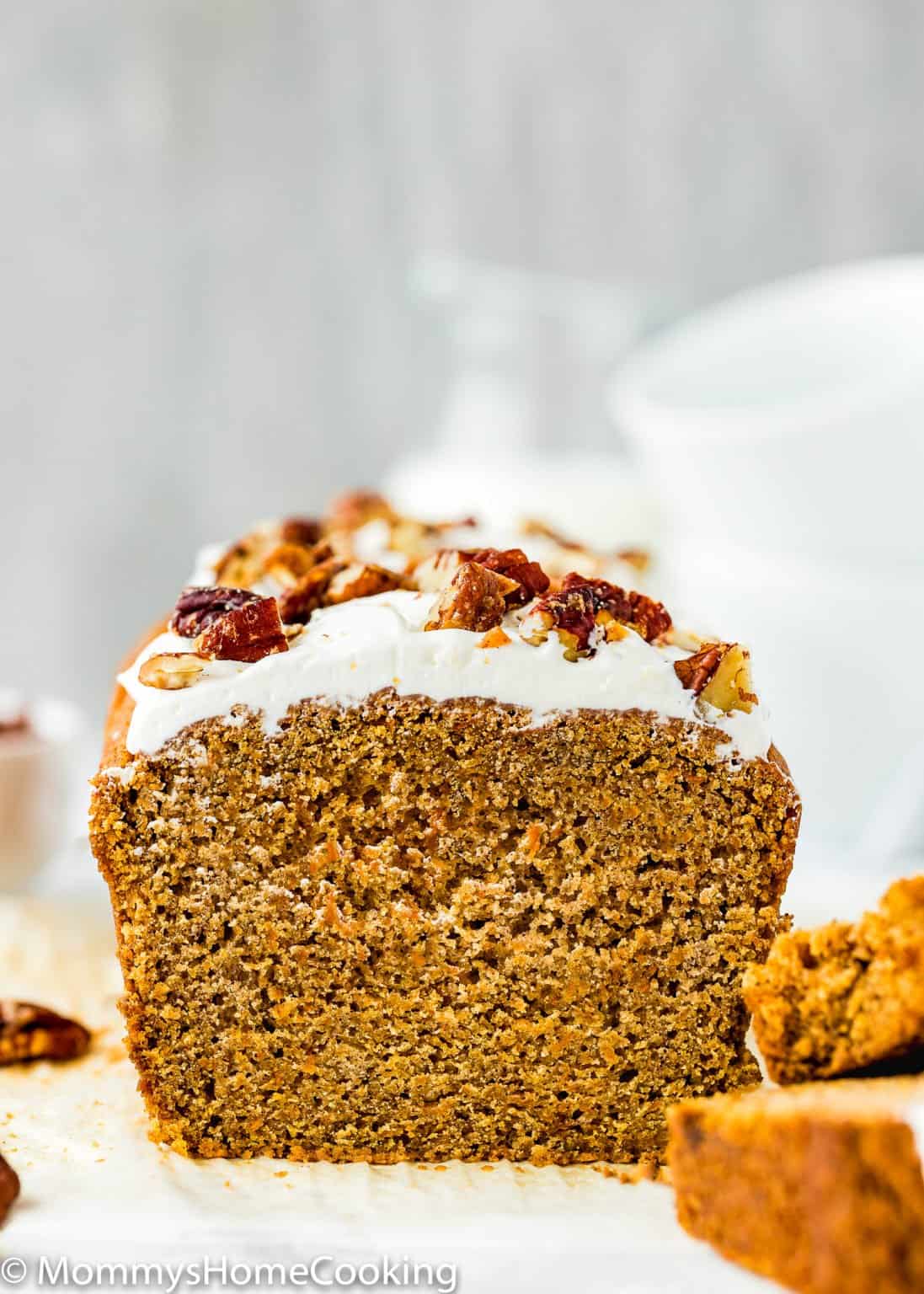 Eggless Carrot Cake Loaf Mommy's Home Cooking