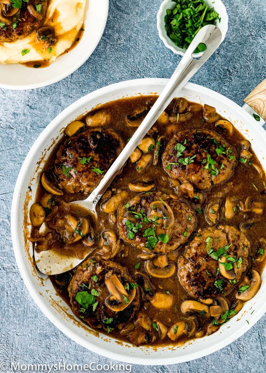 Easy Eggless Salisbury Steak Mommy's Home Cooking