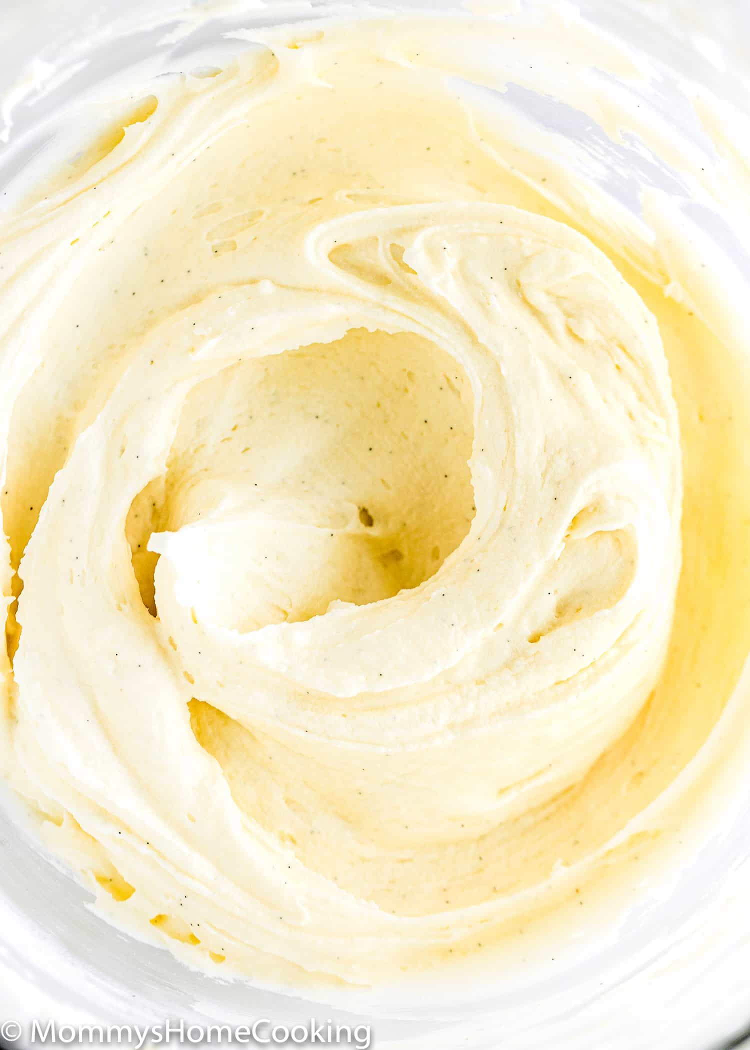 Cream Cheese Frosting in a mixing bowl