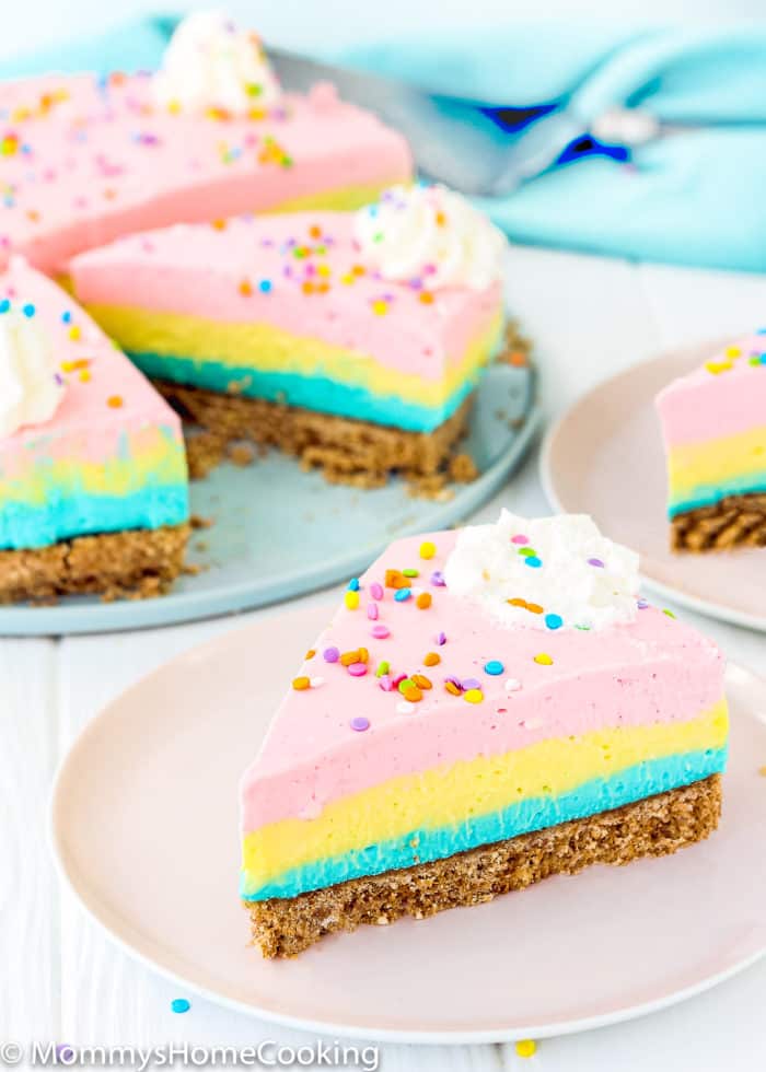 No-Bake Easter Cheesecake - Mommy's Home Cooking