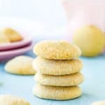 Easy Eggless Brown Sugar Cookies stack