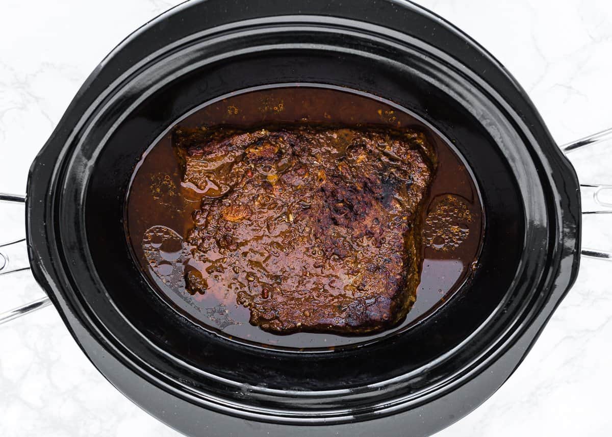 How To Make Easy Slow Cooker Chipotle Beef Brisket Step By Step 8
