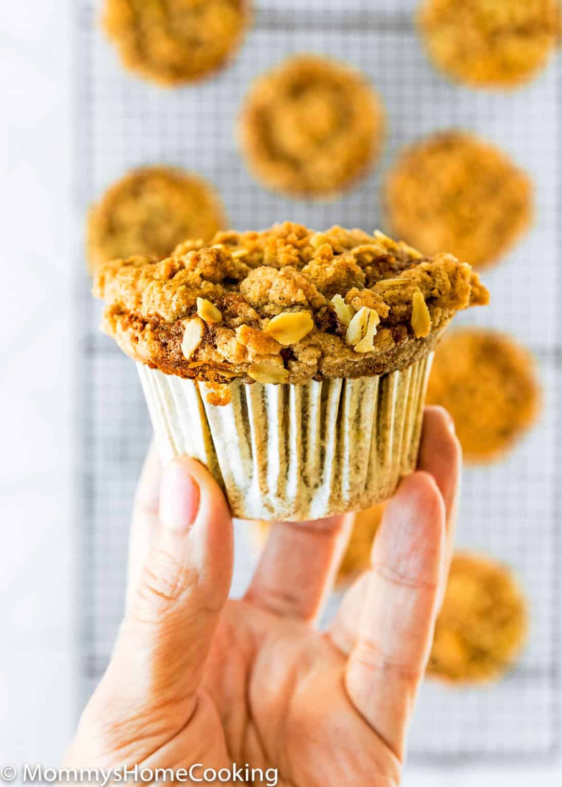 Eggless Banana Crumb Muffins Mommy's Home Cooking