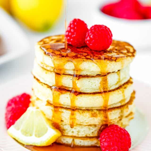 Eggless Lemon Ricotta Pancakes Mommy's Home Cooking