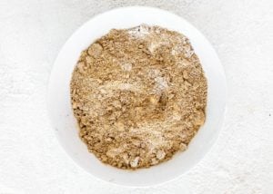 Crumble for coffee cake