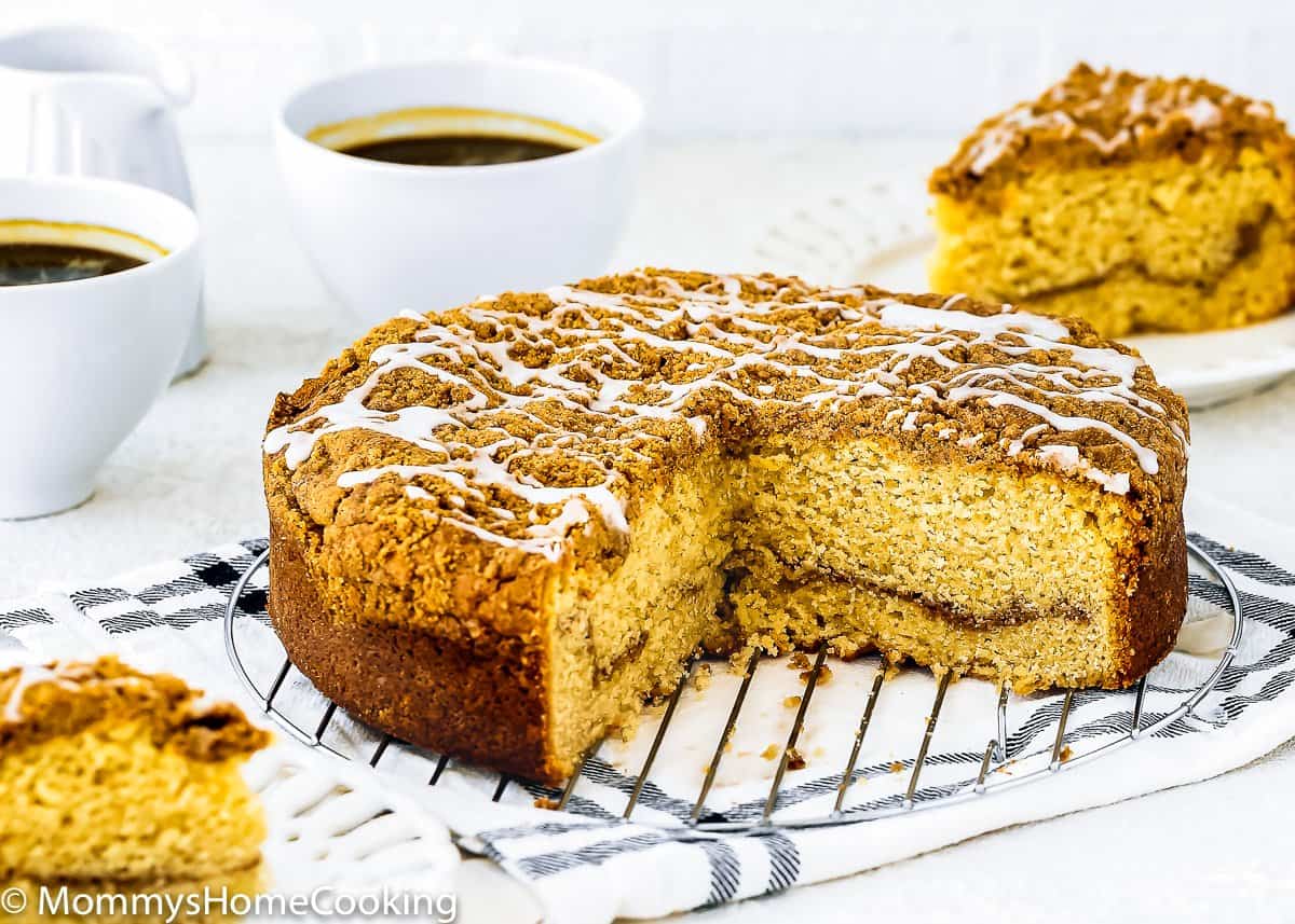 Easy Eggless Coffee Cake 20