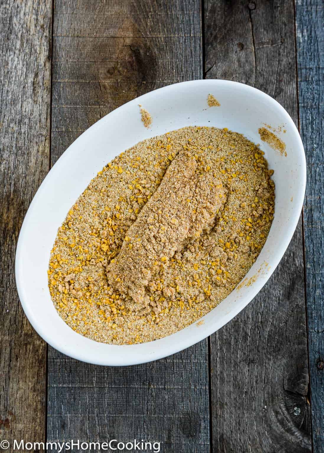 Eggless Oven Fried Chicken Tenders Mommy's Home Cooking