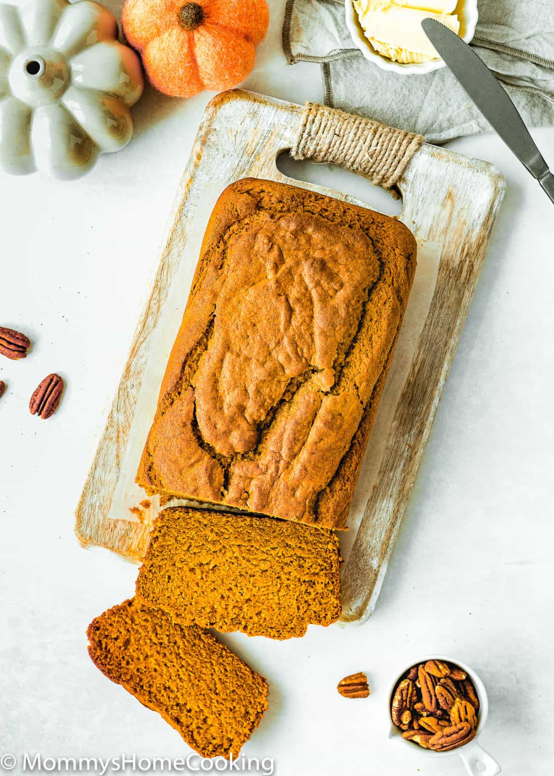Eggless Pumpkin Bread Mommy's Home Cooking