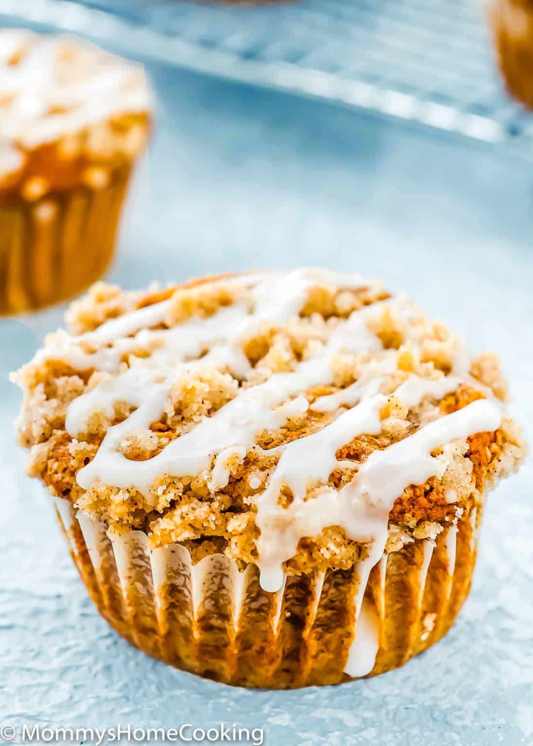 Eggless Pumpkin Crumb Muffins Mommy's Home Cooking