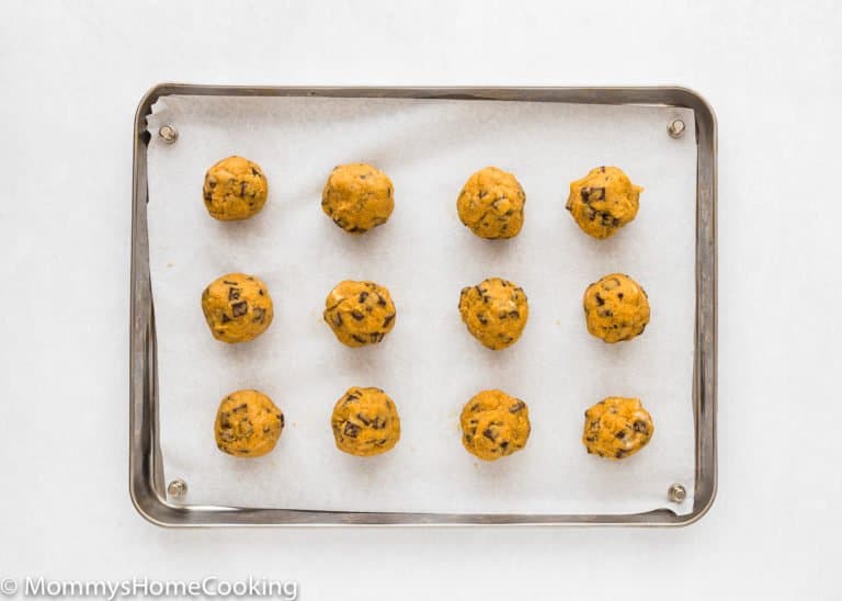 Eggless Pumpkin Chocolate Chip Cookies Mommy's Home Cooking