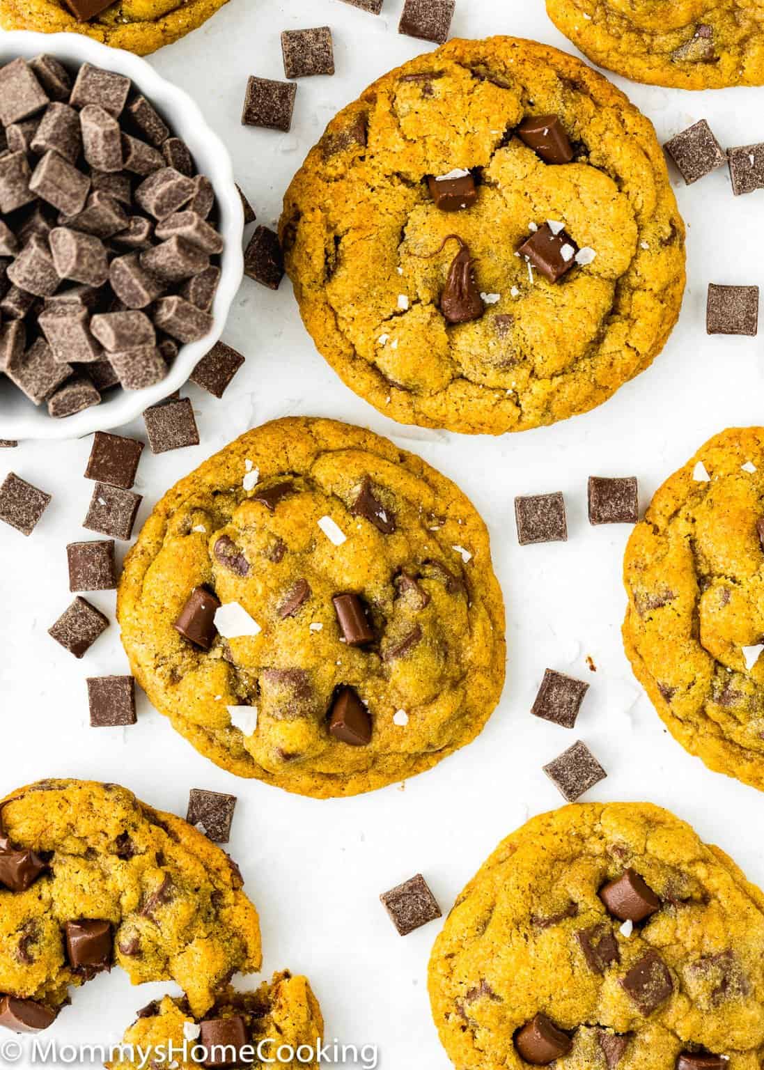 Eggless Pumpkin Chocolate Chip Cookies Mommy's Home Cooking