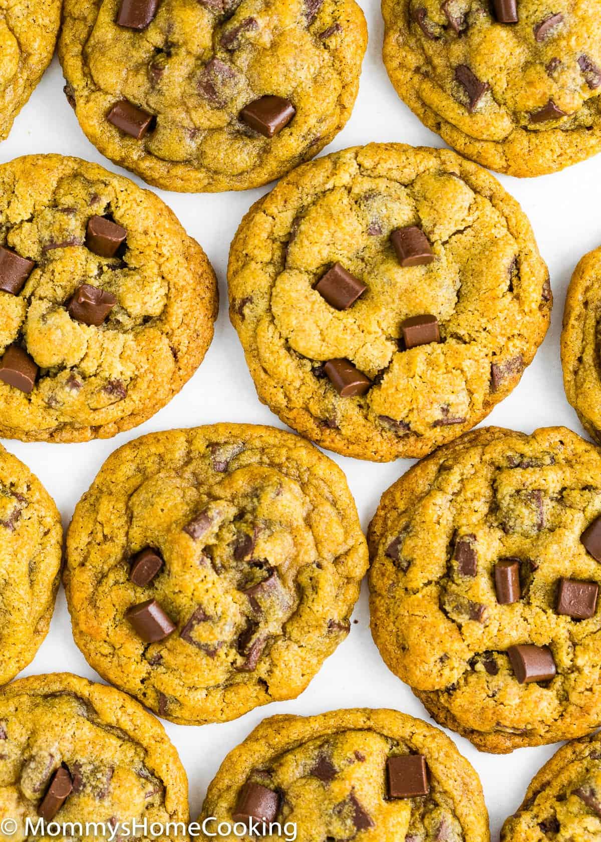 Eggless Pumpkin Chocolate Chip Cookies