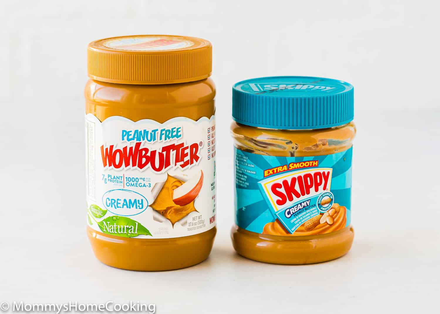 peanut free peanut butter and skippy peanut butter jars