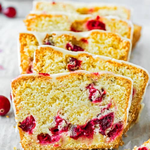 Cranberry Sour Cream Bundt Cake - The Salted Sweets