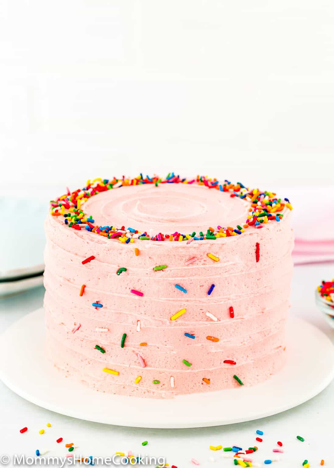 Eggless Funfetti Cake from Scratch - Mommy's Home Cooking