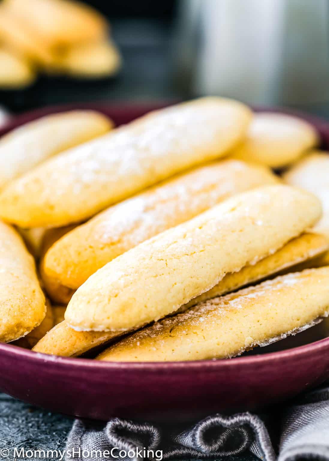 Eggless Homemade Ladyfingers Mommy's Home Cooking