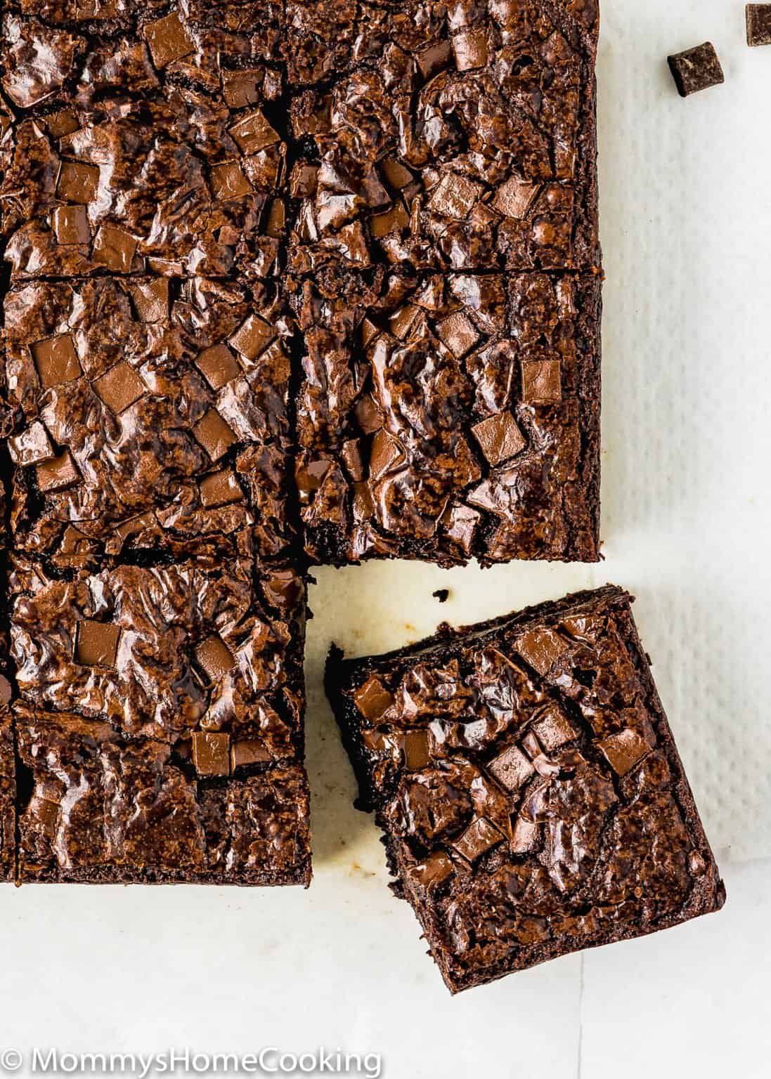 Ultimate Fudgy Brownies without Eggs Mommy's Home Cooking