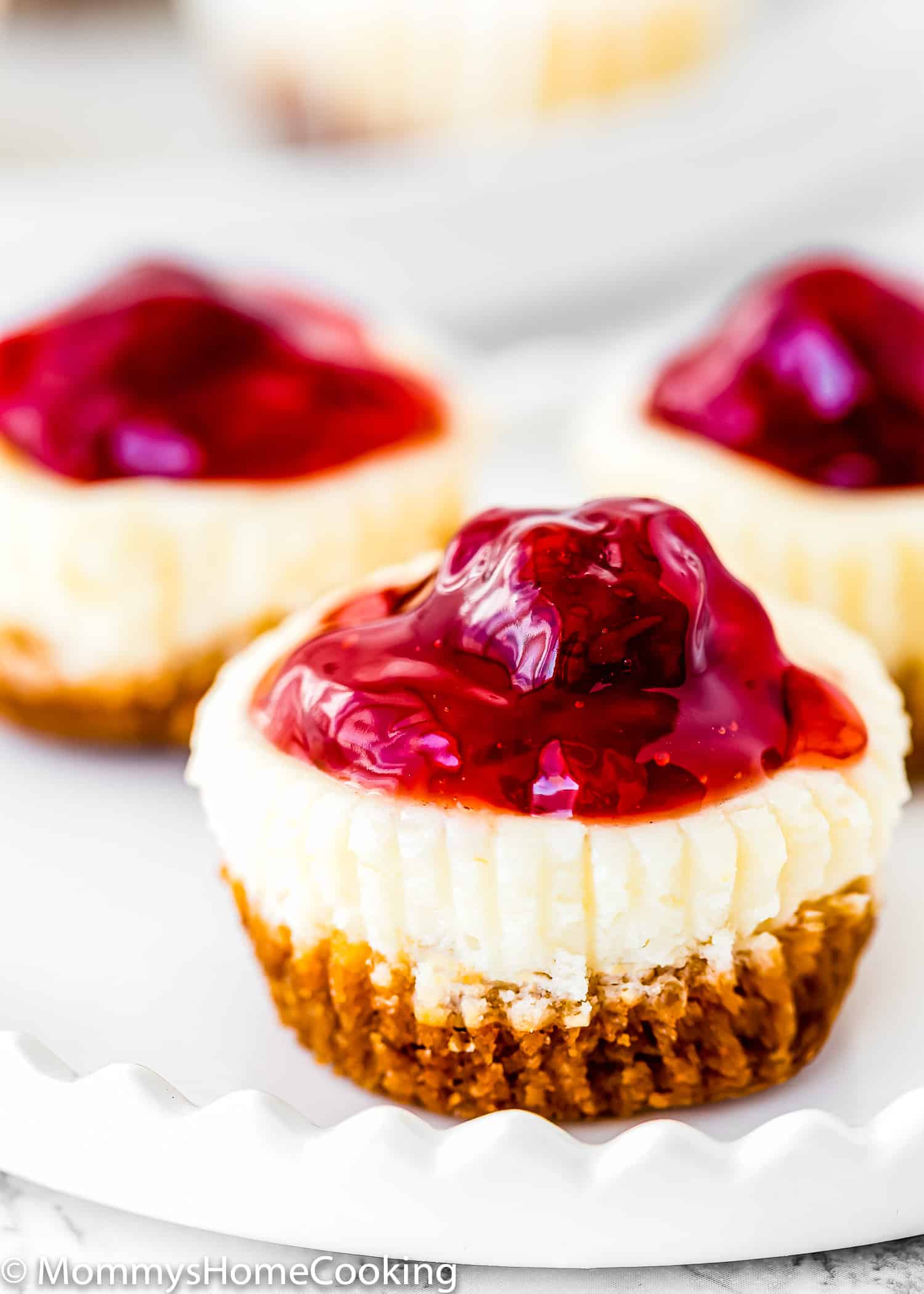 Best Ever Mini Cheesecakes - VIDEO post - Mostly Homemade Mom