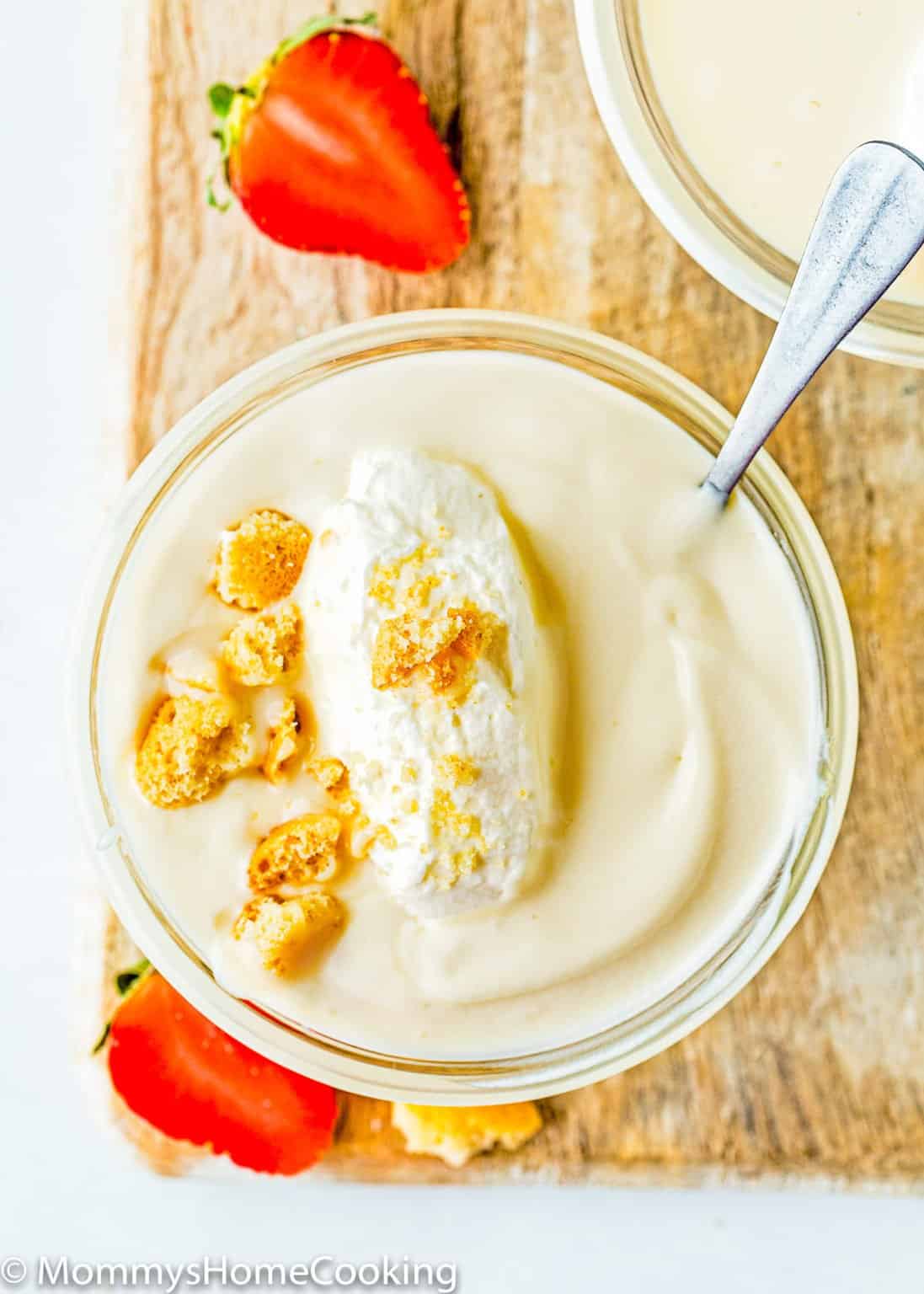 Easy Eggless Vanilla Pudding Mommy's Home Cooking