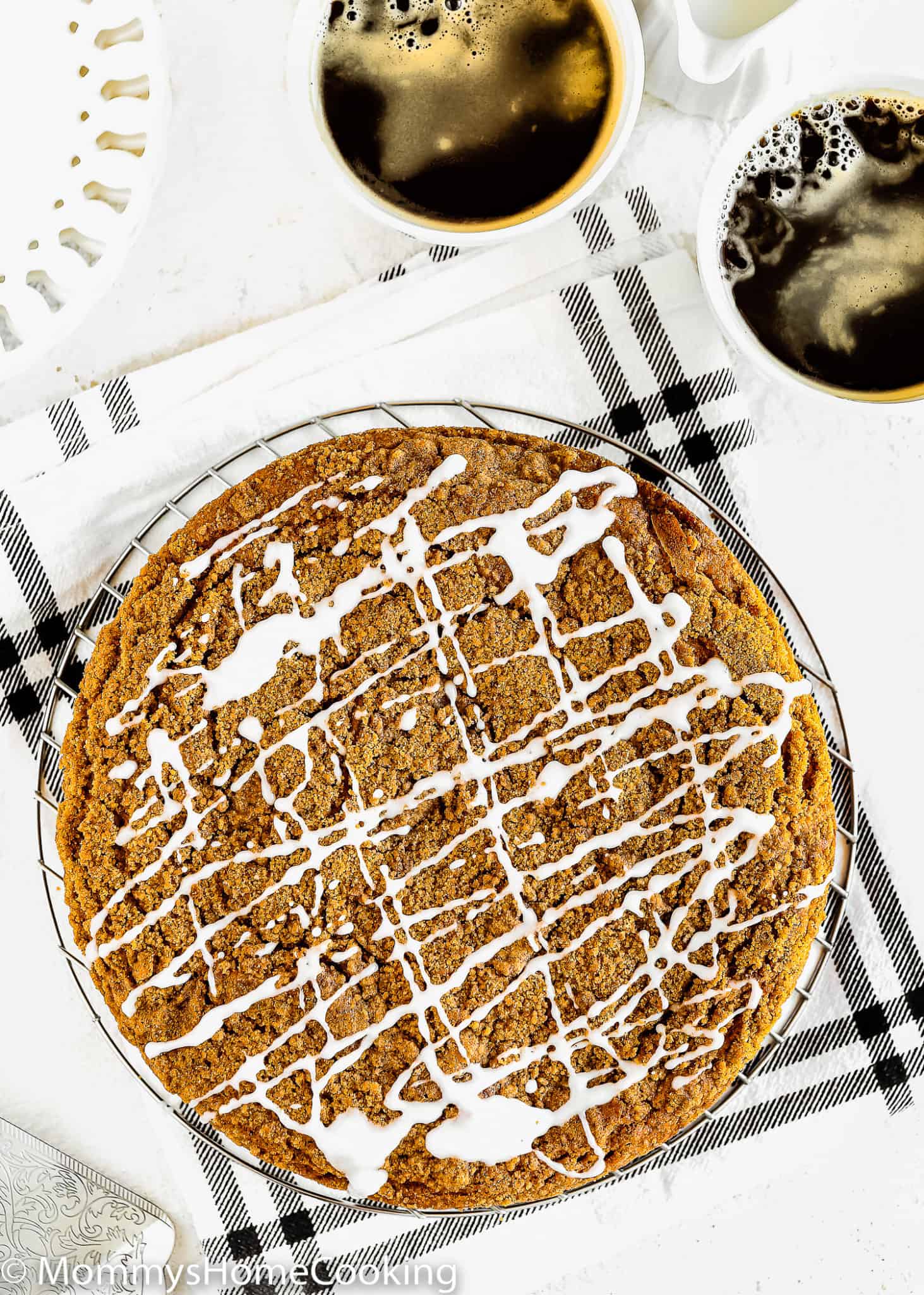 Easy Eggless Coffee Cake Mommy's Home Cooking