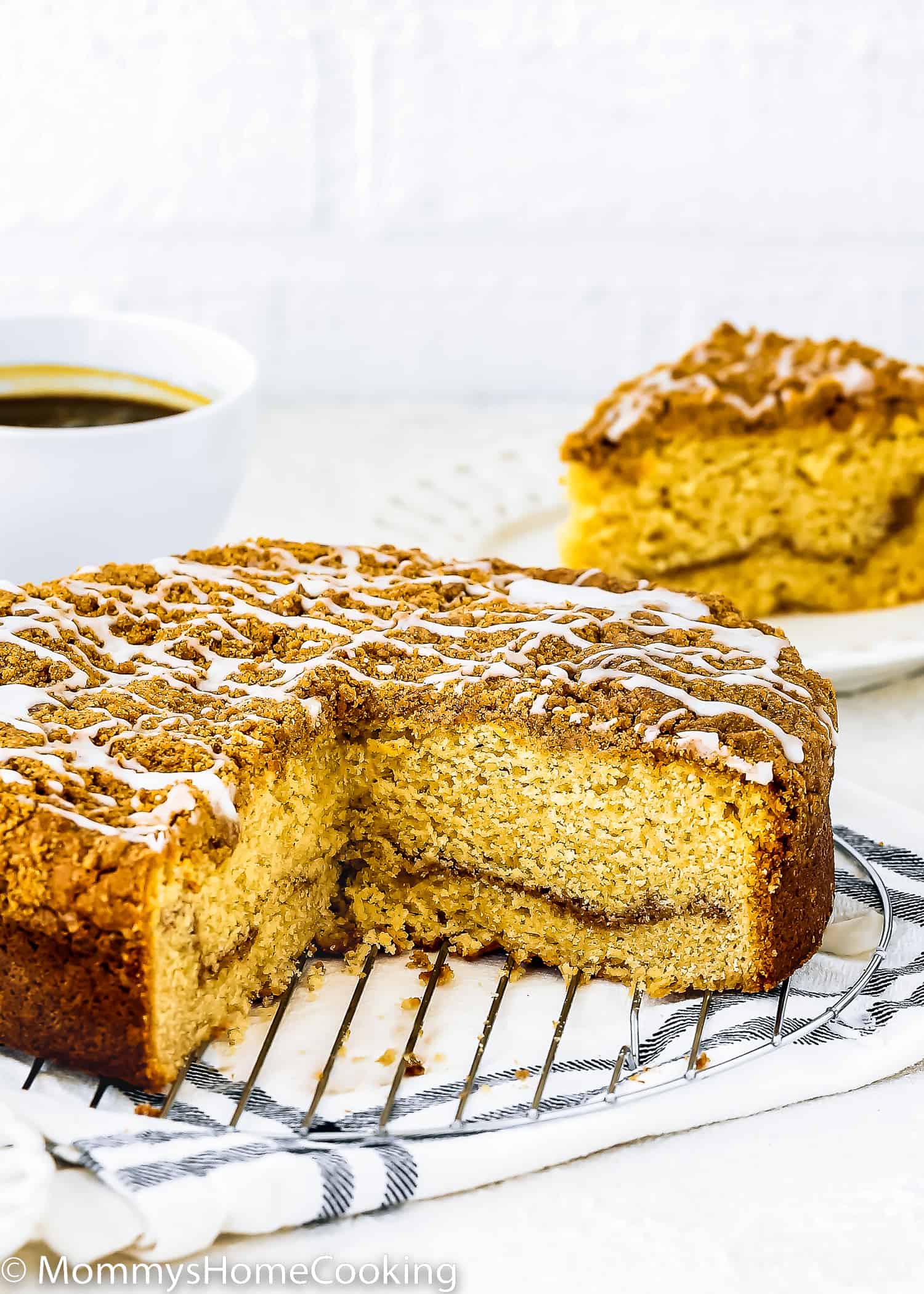 Easy Eggless Coffee Cake Mommy's Home Cooking
