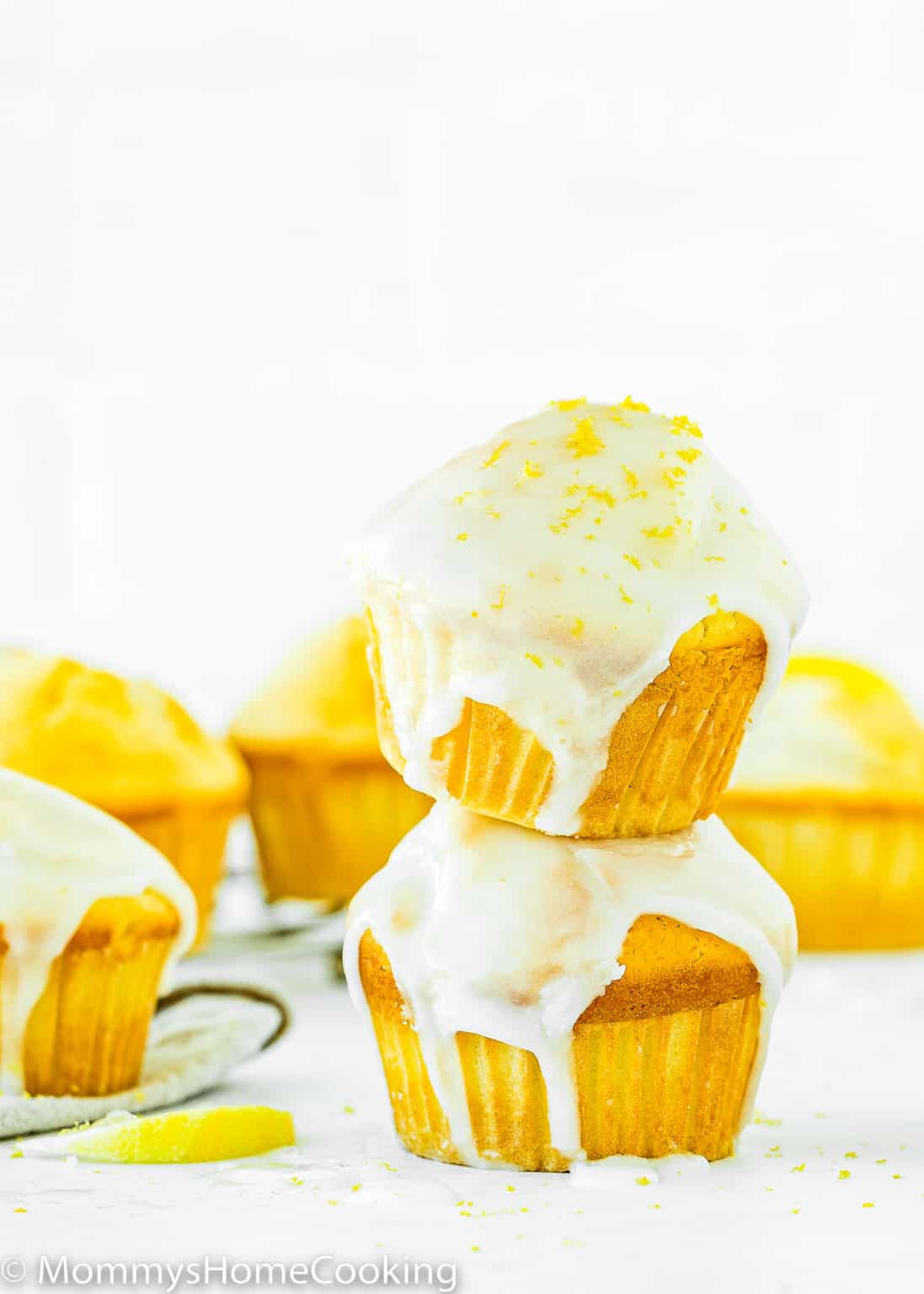 BEST Eggless Lemon Muffins (quick & easy) Mommy's Home Cooking