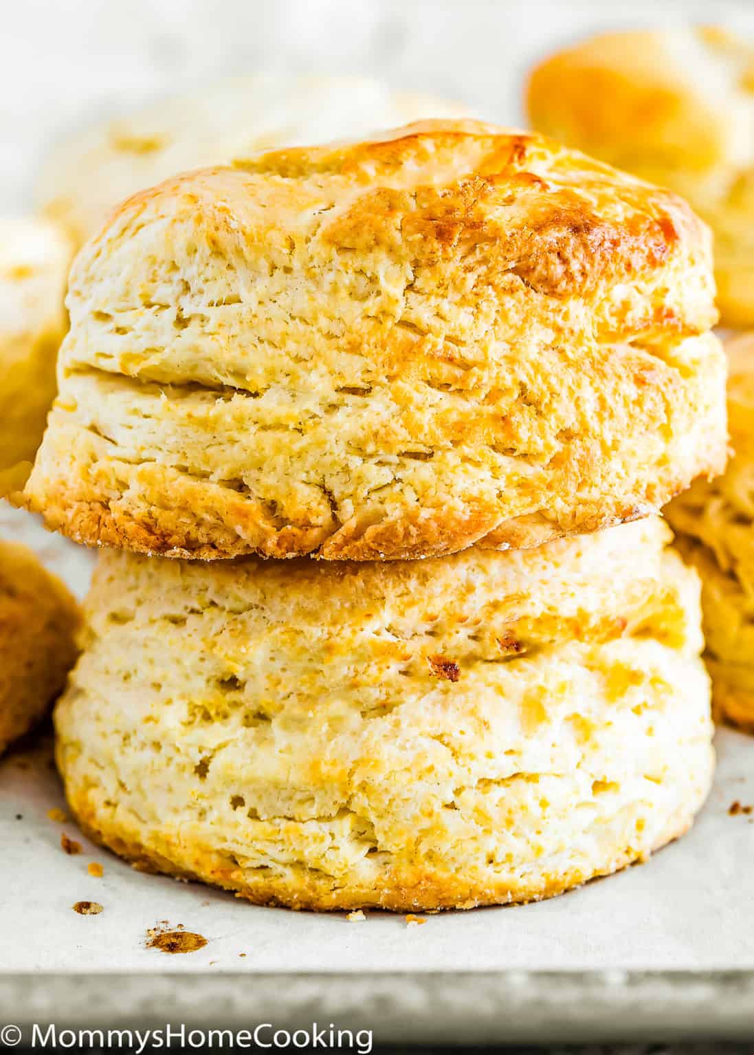 Easy Eggless Biscuits - Mommy's Home Cooking
