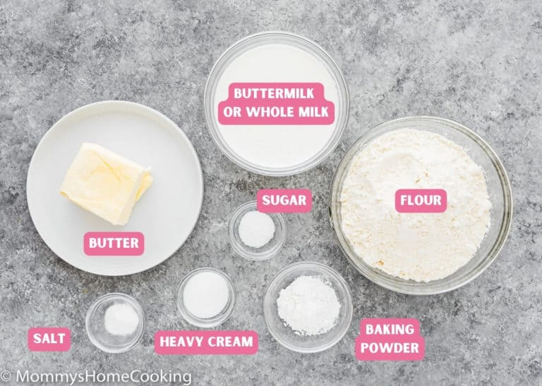Easy Eggless Biscuits - Mommy's Home Cooking