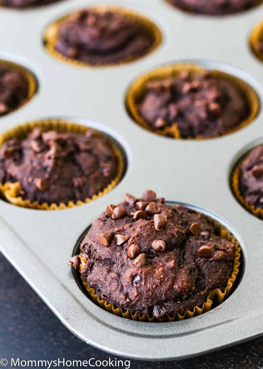 Eggless Banana Chocolate Muffins Mommy's Home Cooking