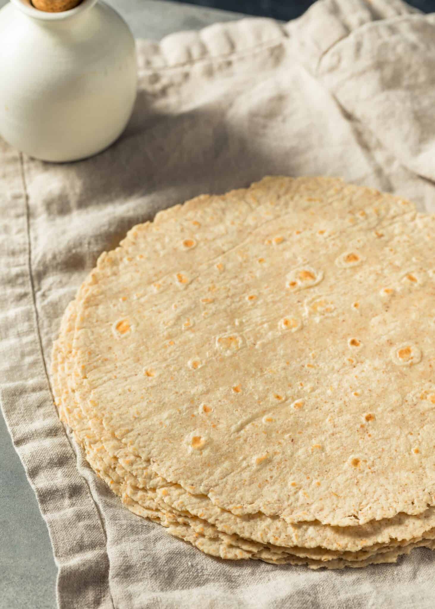 Homemade Wheat Flour Tortillas