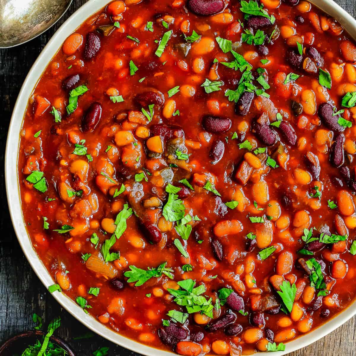 Easy Instant Pot Baked Beans - Mommy's Home Cooking