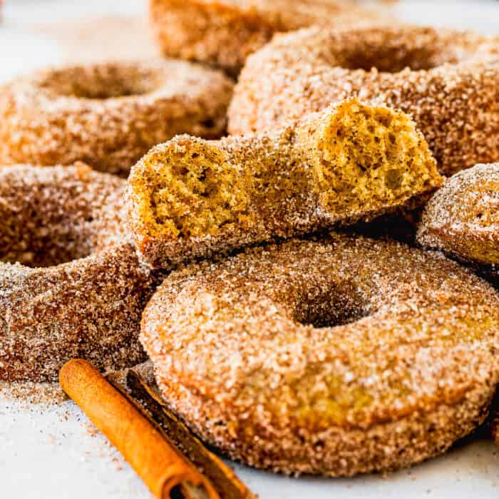 Eggless Apple Cider Donuts