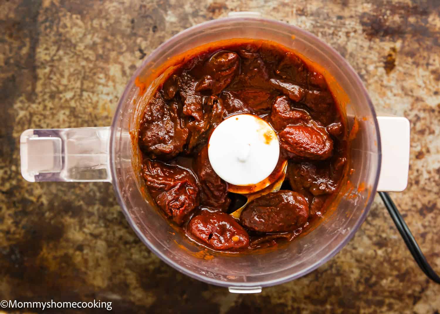 chipotle sauce for chicken wings in a small food processor.