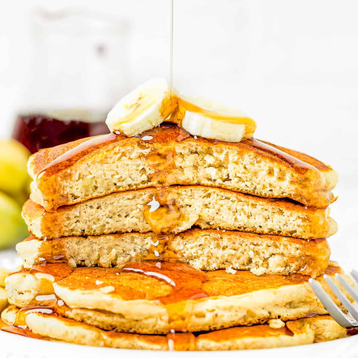 Fluffy & Easy Banana Pancakes (No Egg No Sugar) Mommy's Home Cooking