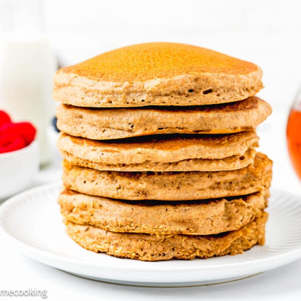Fluffy Whole Wheat Pancakes (No Eggs No Sugar) Mommy's Home Cooking