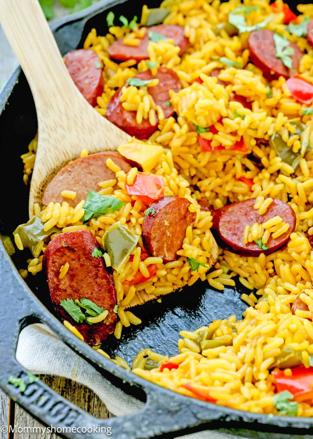 One Pot Sausage and Rice Mommy's Home Cooking