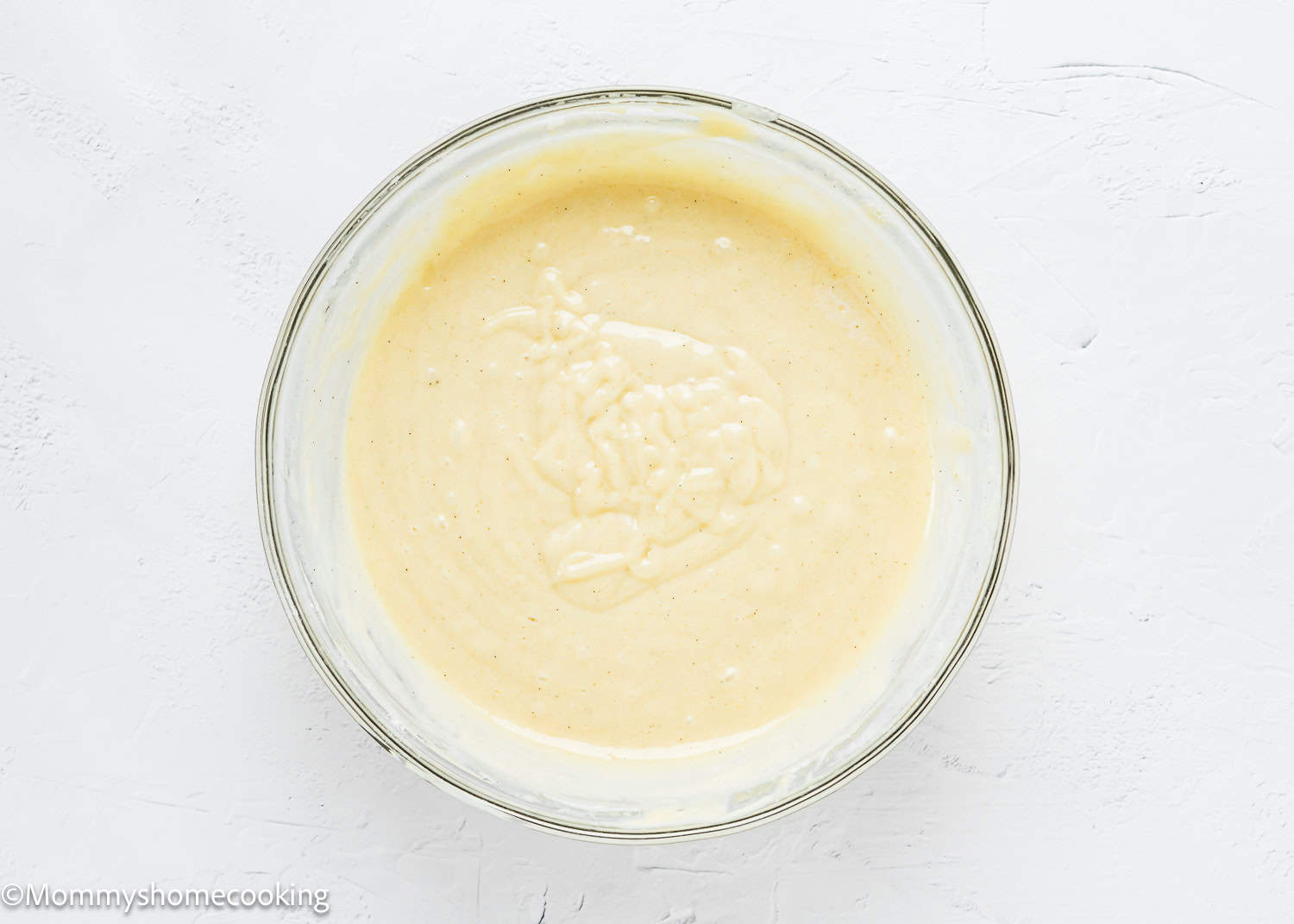 eggless Cake batter in a bowl.