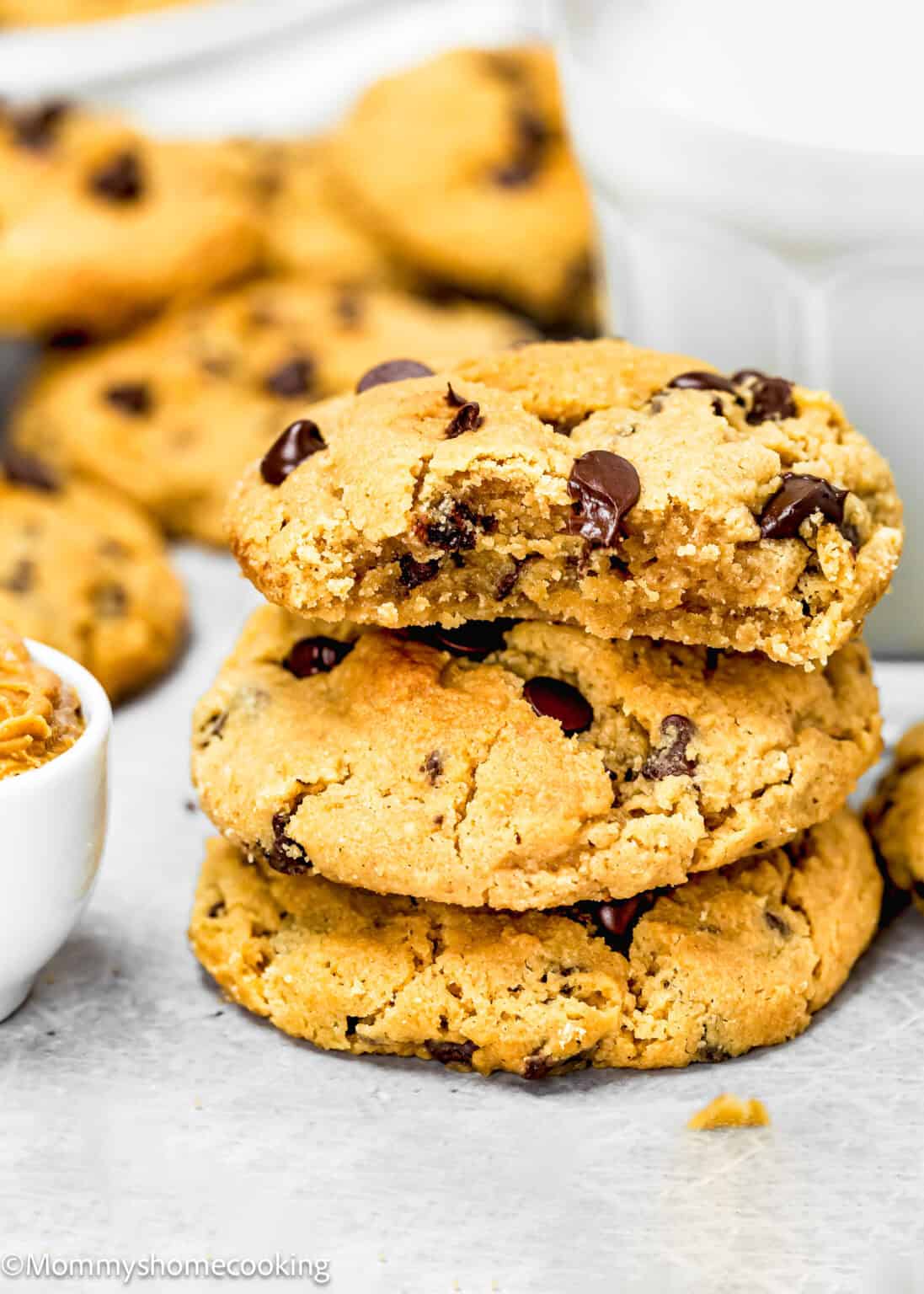 The Best Eggless Chocolate Chip Cookies [Video] - Mommy's Home Cooking