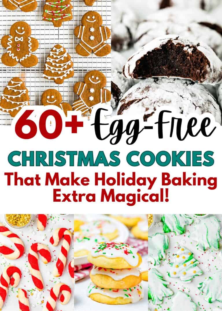 60+ Eggless Christmas Cookies That Make Holiday Baking Extra Magical